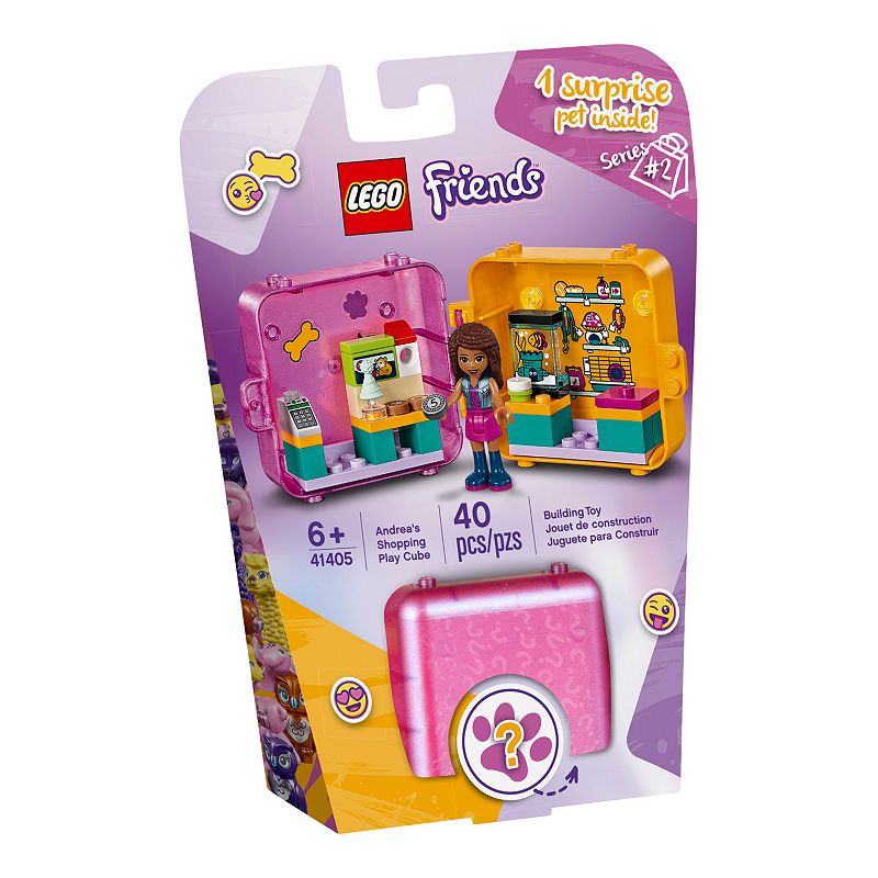 UPC 673419319898 product image for LEGO Friends 40-Piece Andrea's Shopping Play Cube 41405 Building Kit | upcitemdb.com