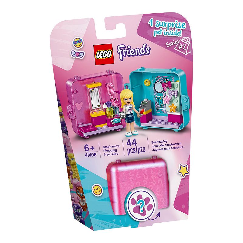 UPC 673419319904 product image for LEGO Friends 44-Piece Stephanie's Shopping Play Cube 41406 Building Kit | upcitemdb.com