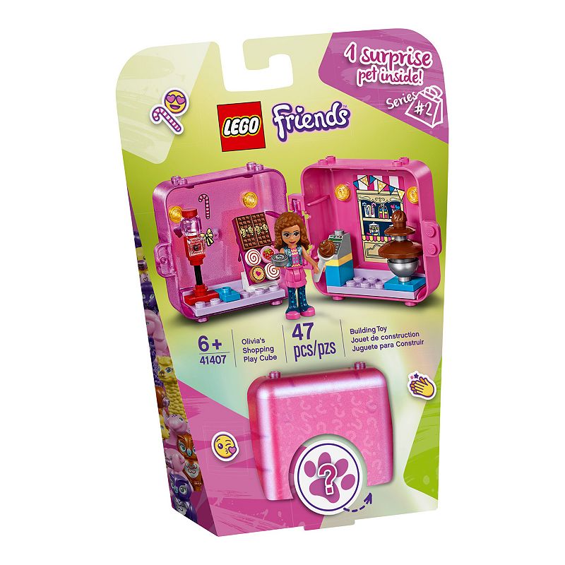 UPC 673419319911 product image for LEGO Friends Olivia's Shopping Play Cube 41407 Building Kit | upcitemdb.com