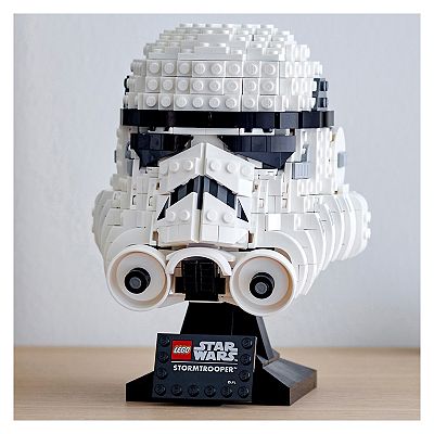 Star wars lego stormtrooper head sale