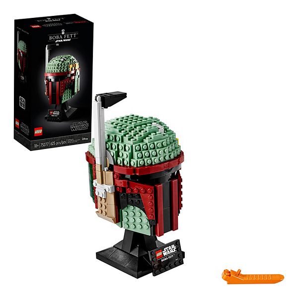 LEGO Star Wars Boba Fett Helmet 75277 Collectible Building Kit (625 Pieces)
