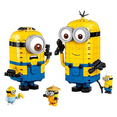 LEGO Minions (75551) Brick-Built Minions and Their Lair (876 Pieces)