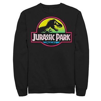 Men's Jurassic Park Classic Original Logo Graphic Fleece Pullover