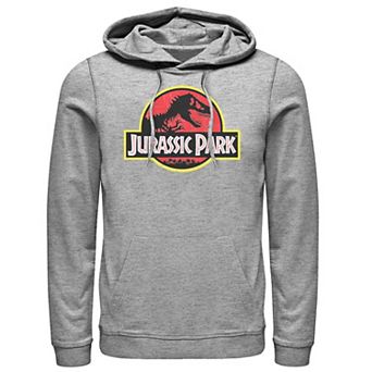 Men's Jurassic Park Classic Original Logo Graphic Hoodie