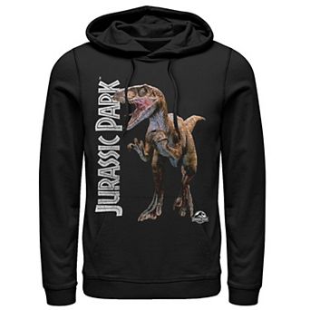 Men's Jurassic Park Velociraptor Full Body Graphic Hoodie