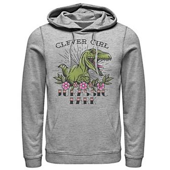 Men's Jurassic Park Velociraptor Clever Girl Graphic Hoodie