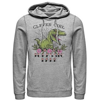 Men's Jurassic Park Velociraptor Clever Girl Graphic Hoodie