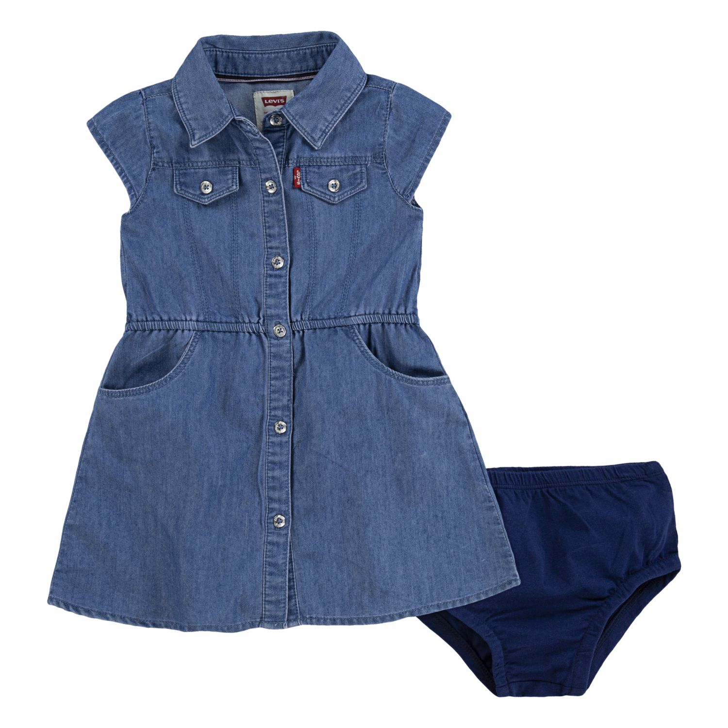 lightweight denim shirt dress