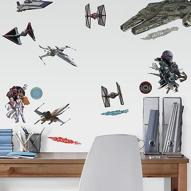 Star Wars: Episode IX Galactic Ships Peel & Stick Wall Decal Set by RoomMates 