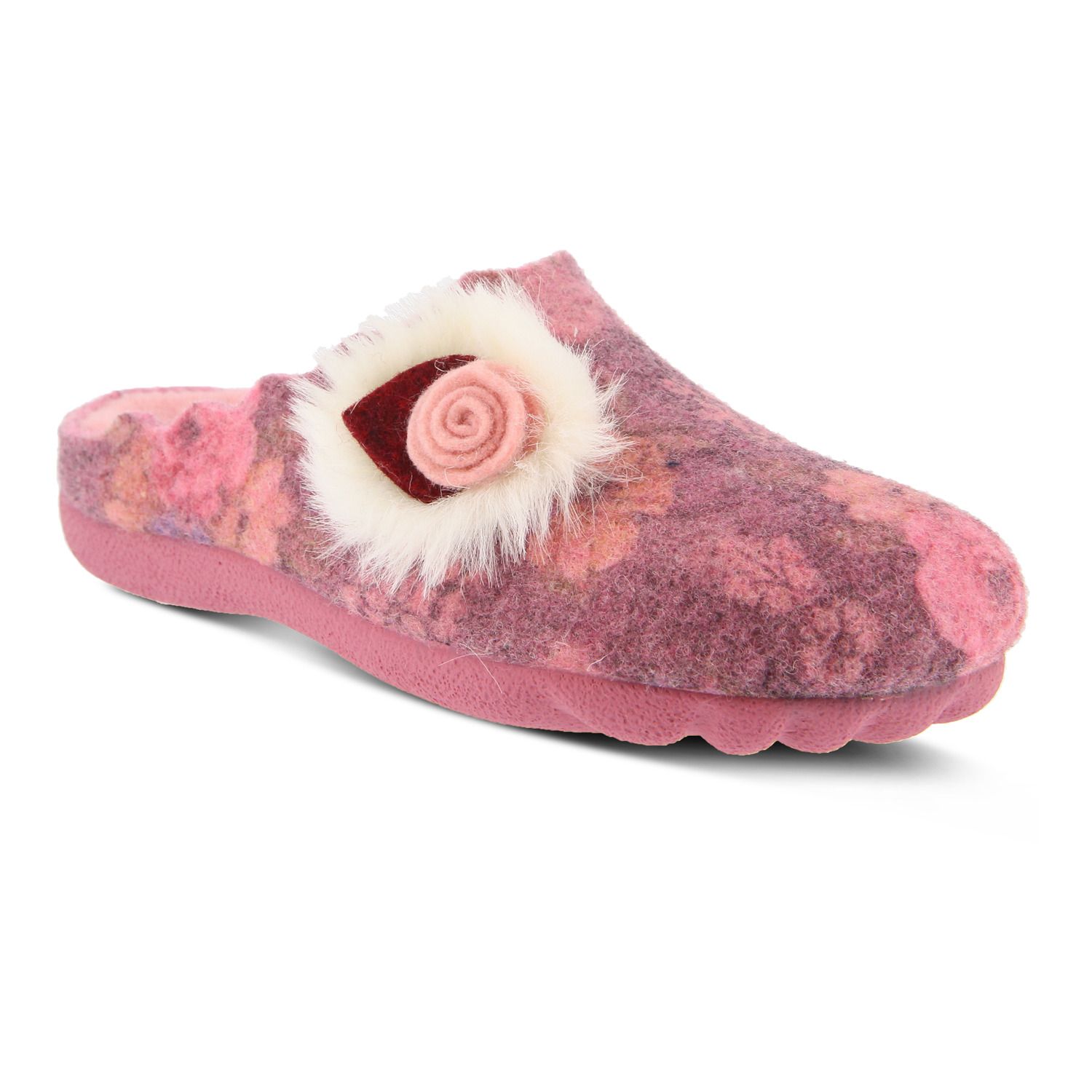 fluff ball slippers