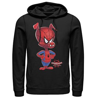 Men's Marvel Spider-Man Spiderverse Spider-Ham Graphic Hoodie