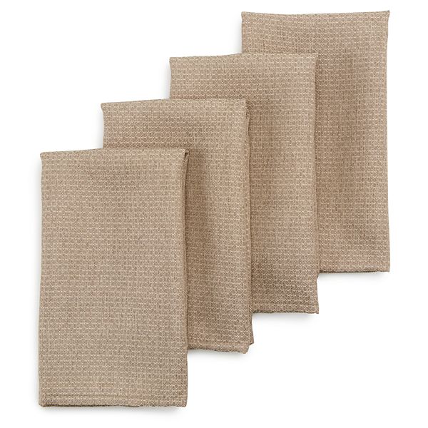 Food Network™ Easy Care Woven Dinner Napkin 4-pk. - Clay