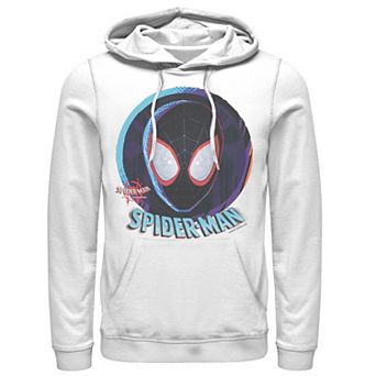 Men's Marvel Spiderverse Mask In Sphere Graphic Hoodie