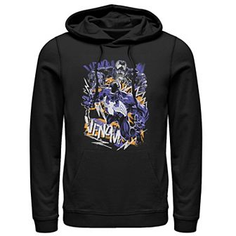 Men's Marvel Venom Graffiti Graphic Hoodie
