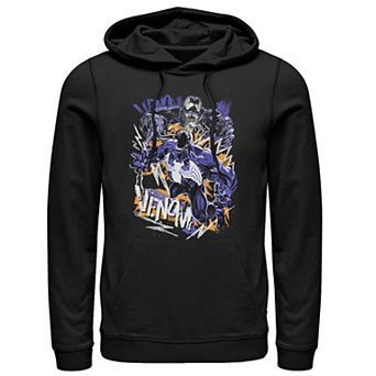 Men's Marvel Venom Graffiti Graphic Hoodie