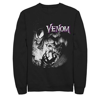 Men's Marvel Venom City Shadows Graphic Fleece Pullover