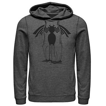 Men's Marvel Venom Symbiote Dripping Alien Organism Logo Graphic Hoodie