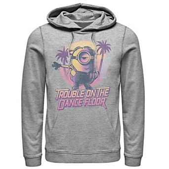 Men's Despicable Me Minions Tropical Dance Trouble Pullover Hoodie