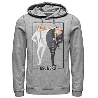 Men's Despicable Me Minions Dru & Gru Brothers Pullover Hoodie