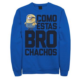 Men's Despicable Me Minions Stuart Bro Chachos Sweatshirt
