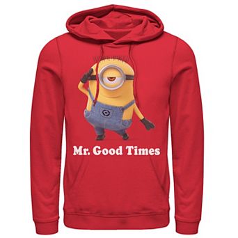 Men's Despicable Me Minions Mr. Good Times Pullover Hoodie