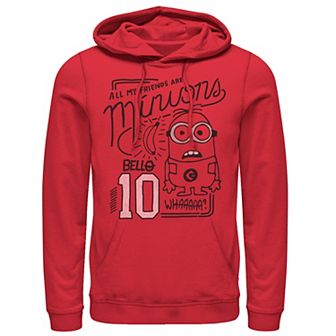 Men's Despicable Me Minions Bob All My Friends Pullover Hoodie
