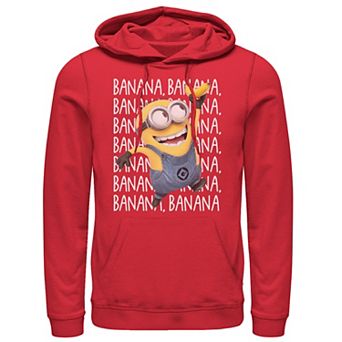 Men's Despicable Me Minions Gone Bananas Pullover Hoodie