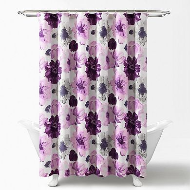 Lush Decor Leah Shower Curtain