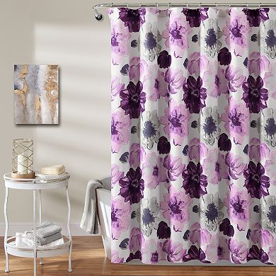 Lush Decor Leah Shower Curtain