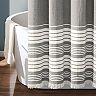 Lush Decor, Nantucket - Coppia di tende a pannello in cotone tinto con nappe, 213 x 101 cm, colore: blu navy