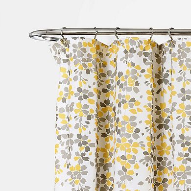 Lush Decor Weeping Flower Shower Curtain