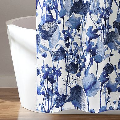 Lush Decor Zuri Flora Shower Curtain