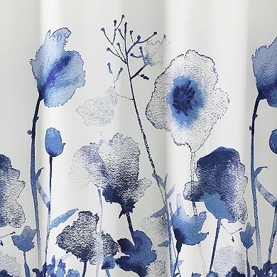 Lush Decor Zuri Flora Shower Curtain