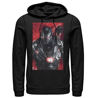 Men's Marvel Avengers Endgame War Machine Painting Pullover Hoodie