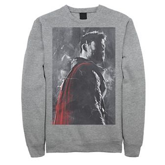 Men's Marvel Thor Color Pop Poster Sweatshirt