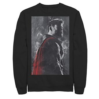 Men's Marvel Thor Color Pop Poster Sweatshirt