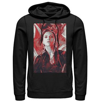 Men's Marvel Avengers Endgame Black Widow Painting Pullover Hoodie