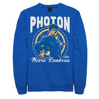 Men's Marvel Captain Marvel Maria Photon Portrait Sweatshirt