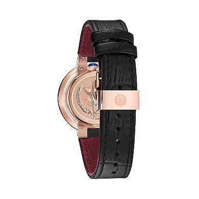 Bulova Women's Rubaiyat Diamond Accent Leather Watch - 97P139
