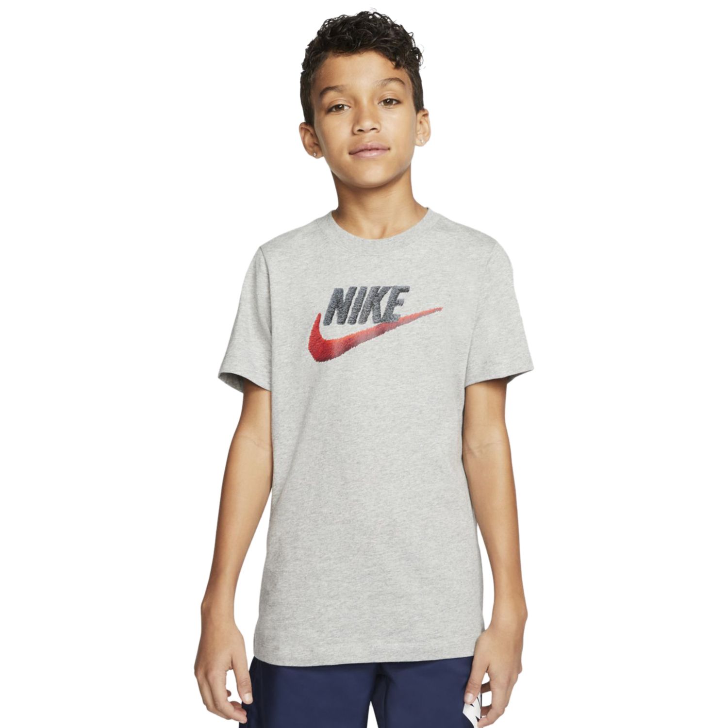 orange nike shirt boys