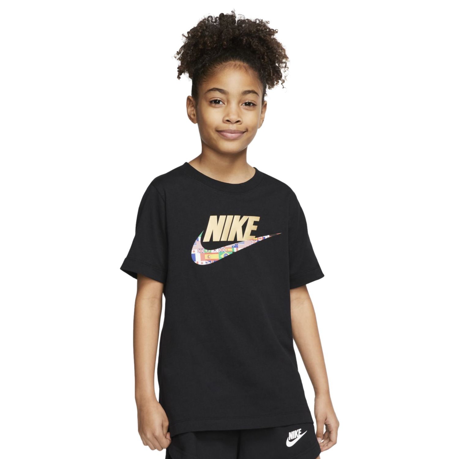 black nike shirt boys