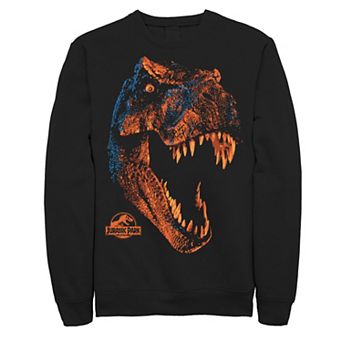 Men's Jurassic Park Tyrannasaurus Roar up Close Sweatshirt