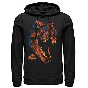 Men's Jurassic Park Tyrannasaurus Roar up Close Pullover Hoodie