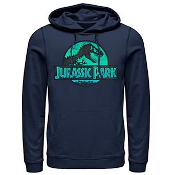 Men's Jurassic Park Safari Circle Logo Pullover Hoodie