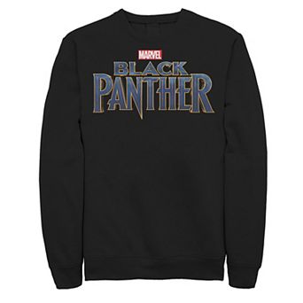 Men's Marvel Black Panther Movie Title Logo Sweatshirt