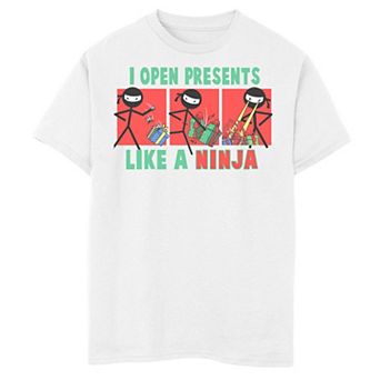 Boys 8-20 Fifth Sun I Open Presents Like A Ninja Graphic Tee