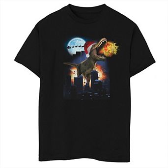 Boys 6-20 Fifth Sun Dinosaur Christmas Explosion Graphic Tee