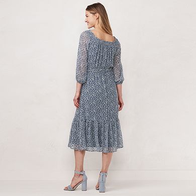 Women's LC Lauren Conrad Smocked Midi Dress