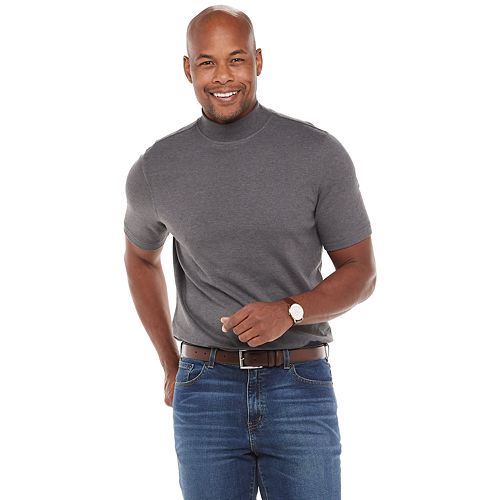 Download Men's Croft & Barrow® Easy Care Extra Soft Mockneck Tee