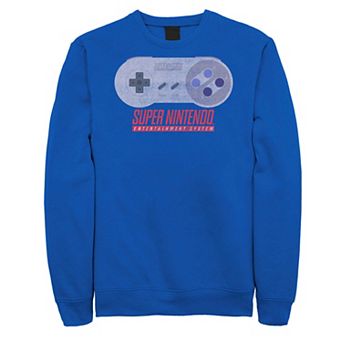 Men's Nintendo Super Nintendo Controller Retro Sweatshirt